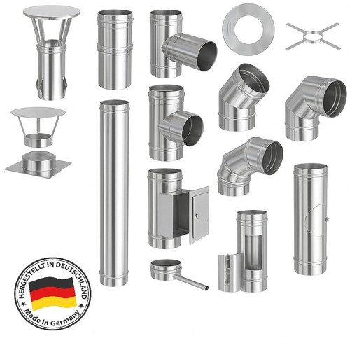 Ofenrohr edelstahl 120 - ofenrohr,