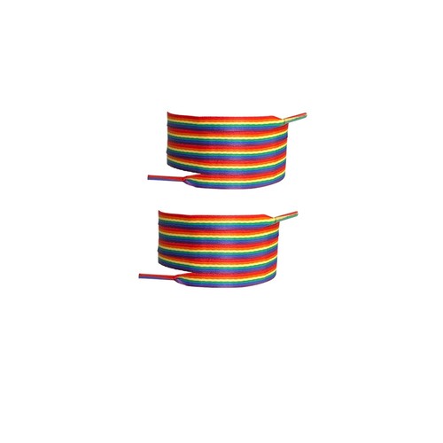 Regenbogen schnürsenkel mit - regenbogen,