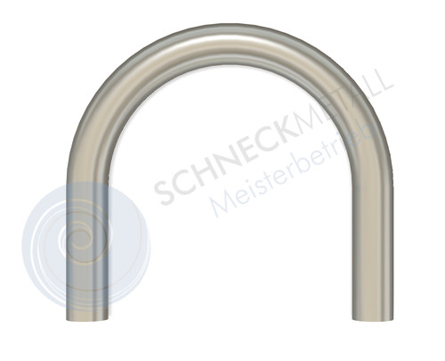Edelstahl schweißbogen 180 - schweißbogen, 180°