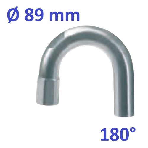 89mm 180 bogen auspuff - 180°,